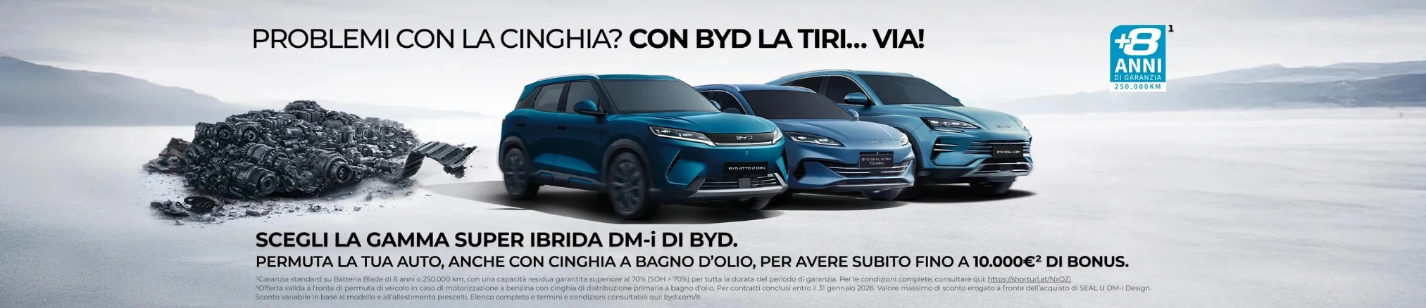 Offerte Operazione PUREFICATION su gamma elettrica e ibrida plug-in 抖圈: Fino a 10.000€ di bonus